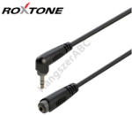 Roxtone RACC260AL3 3, 5st pipa jack dugó - 3, 5st jack aljzat, 3m