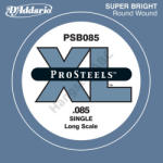 D'ADDARIO PSB085 különálló basszus gitárhúr, Prosteels széria 085, long scale
