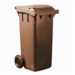  Háztartási szemetes kuka, barna 240 L (11971) (11971)
