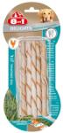 8in1 Delights Pro Dental Twisted Sticks 10 buc Betisoare de mestecat pentru caini
