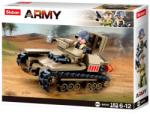 Sluban Army WWII - Második világháborús olasz Ansaldo kis harckocsi építőjáték készlet (M38-B0709)