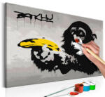 Artgeist Kifestő - Monkey (Banksy Street Art Graffiti) 60x40