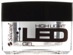 Silcare Gel de unghii, alb - Silcare High Light LED White 30 g