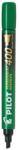 Pilot Marker permanent Pilot P400 diverse culori 4 mm varf tesit verde (PSCA-400-G)