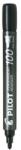Pilot Marker permanent Pilot P100 diverse culori 1.0 mm varf rotund negru (PSCA-100-B)
