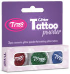 TyToo TyToo: Kék, piros és zöld csillámpor szett 3x2, 5ml (CTPS0029)