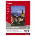 Canon SG-201 Photo Paper Plus Semi-Glossy, hartie foto, félig lucios, szatén, alb, A4, 260 g/m2, 20 buc (1686B021)