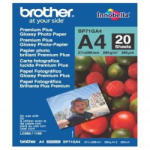 Brother BP71GA4 Glossy Photo Paper, hartie foto, lucios, alb, A4, 260 g/m2, 20 buc (BP71GA4)
