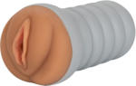 CalExotics Ribbed Gripper Tight Pussy Grip Brown