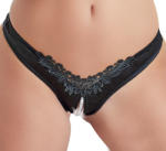 Cottelli Collection G-string with Pearls 2321653 Black XL
