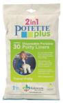 Potette Plus - Pungi biodegradabile de unica folosinta pentru olita portabila - 30 buc/set (KDS216) Olita