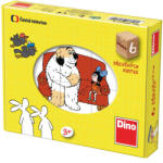 Dino Dino Tales cub de lemn 6 bucăți (DN643116)