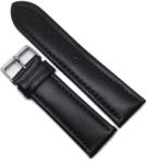  Curea de Ceas K. REDA - Piele Neagră - 32/28 mm - Grosime 4 mm - pentru Ceasuri cu Cadran Mare (WZ3714)