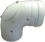  Riello 60/100 mm-es, könyök idom nyitható vizsgáló nyílással 20142828 (20142828)