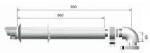 Ariston Alu/PP 60/100 vízszintes parapet szett 3318073 (3318073)