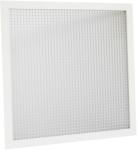 Prompt Service Clima Grila rectangulara ventilatie sau climatizare tip fagure, 595 x 595 mm, rama aluminiu, alb (EGG KPM 595x595)