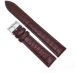  Curea de ceas Campagnolo - Piele Naturala - Culoare Maro-Inchis - 18mm - WZ3721 (WZ3721)