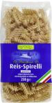  Spirelli din orez integral fara gluten bio 250g Rapunzel