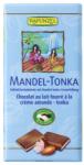  Ciocolata cu crema de migdale si tonka bio 100g Rapunzel