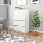 vidaXL Servantă, alb, 60x35x98, 5 cm, lemn compozit (800531) Comoda
