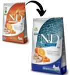 N&D Dog Grain Free tőkehal&narancs sütőtökkel adult mini 800g kutyatáp