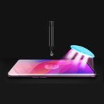  Temp-glass065290 Oppo Find X teljes lefedettséget biztosító karcálló, ütésálló kijelzővédő üvegfólia UV ragasztóval, UV lámpával , tempered glass, törlőkendővel, fólia Oppo Find X UV tempered (Temp-gl