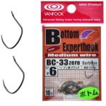 Vanfook Bc-33 Zero bottom Expert Bb 08 szakáll nélküli horog 10db (BC-33 ZERO-08)