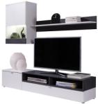 Ramely Mobilier living, alb/pin inchis, ROSO