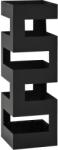 vidaXL Suport de umbrele, model Tetris, oțel, negru (246794) - vidaxl