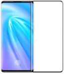  Temp-glass631014 Vivo NEX 3 fekete 3D-teljes lefedettséget biztosító Karcálló, ütésálló kijelzővédő üvegfólia, 9H tempered glass, törlőkendővel (Temp-glass631014)