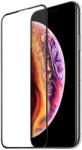  Temp-glass630900 Apple iPhone 11 Pro Max / XS Max fekete 3D-teljes lefedettséget biztosító Karcálló, ütésálló kijelzővédő üvegfólia, 9H tempered glass, törlőkendővel (Temp-glass630900)