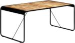 vidaXL Masă de bucătărie, 180x90x76 cm, lemn masiv de mango nefinisat (247866)