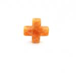  Pandantiv Calcit Somon Cruce - 31 x 31 x 11 mm