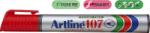 Artline Permanent marker ARTLINE 107, corp plastic, varf rotund 1.5mm - rosu (EK-107-RE) - officeclass