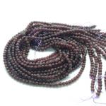  Granat - Almendin Rotund Margele Pietre Semipretioase pentru Bijuterii 4 - 4, 9 mm