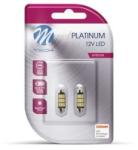m-tech LED C5W 9xSMD5630 CANBUS White комплект (LB815W)