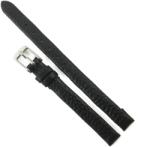  Curea de ceas subtire din Piele Naturala - Neagra - 8mm - WZ3754 (WZ3754)