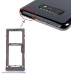  tel-szalk-017515 Samsung Galaxy S10 / S10 Plus / S10e kék SIM & SD kártya tálca (tel-szalk-017515)