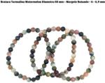  Bratara Turmalina Watermelon Diametru 50 mm - Margele Rotunde - 6 - 6, 9 mm