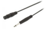 Nedis 6, 3mm jack - XLR kábel | aszimmetrikus | - 1, 5 m (COTH15120GY15)
