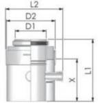 Tricox PPs/Alu mérőpont 110/160mm, PAMP05 (PAMP05)