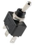 Somogyi Elektronic billenőkapcsoló, 250V, 1ák, 3állás, karos, váltó (ST 22) (ST 22)