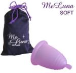 Me Luna Менструална чашка Me Luna размер M плюс 10 таблетки за стерилизация Софт (Soft) Топче Розов