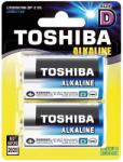 Toshiba Set 2 baterii alcaline Toshiba, R20 D Baterii de unica folosinta
