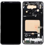  NBA001LCD005624 LG V30 fekete LCD kijelző érintővel kerettel előlap (NBA001LCD005624)