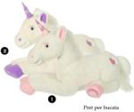  Unicorn alb jucarie din plus 110 cm (GT55550)