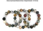  Bratara Jasp Oceanic Diametru 56 mm - Margele Rotunde - 12 -12, 9 mm