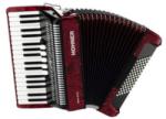 Hohner Tangóharmonika, Bravo III 72, piros - hangszerabc