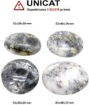Palm Stone Opal Dendritic Mineral Natural - 48-51 x 47 x 26-31 mm - (XXL) - 1 Buc
