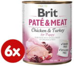 Brit Paté & Meat Puppy 6x800 g